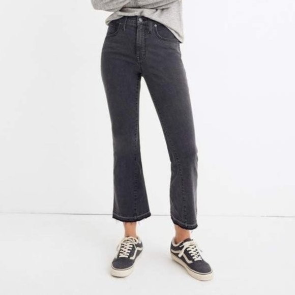 Madewell Denim - New Madewell Demi-Boot Jeans in Tobin Wash Inset Edition Size 23